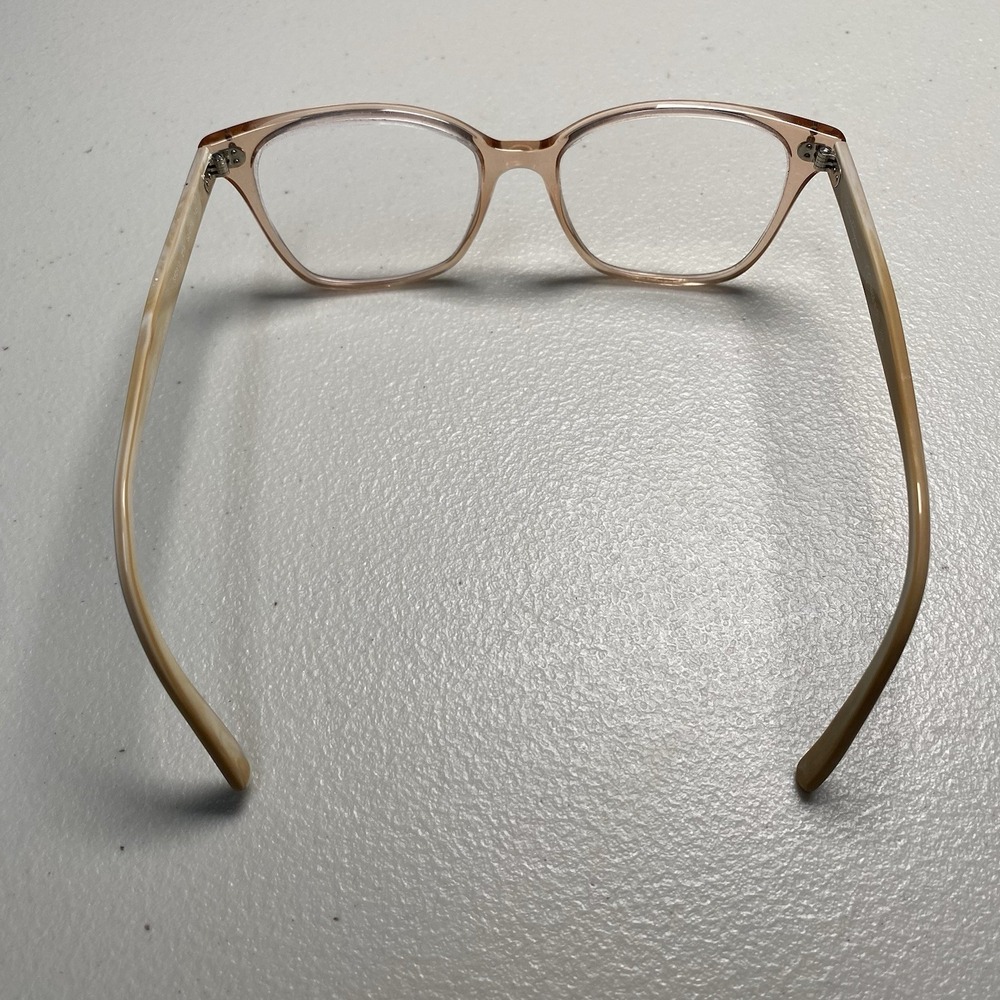 Salvatore Ferragamo Translucent Light pink Cat-Eye Glasses - Picture 4 of 8